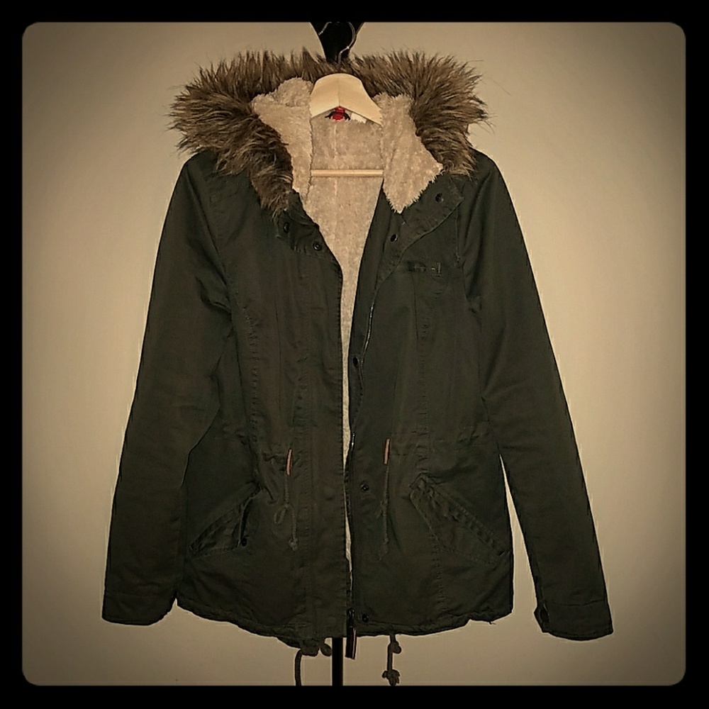 Military Green Parka